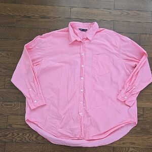 Marks & Spencer  Women's  Pink Button-Up Shirt size 20